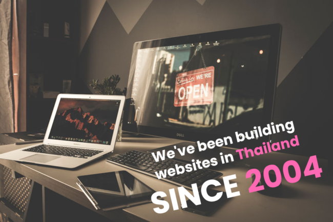 Building websites in Thailand since 2004